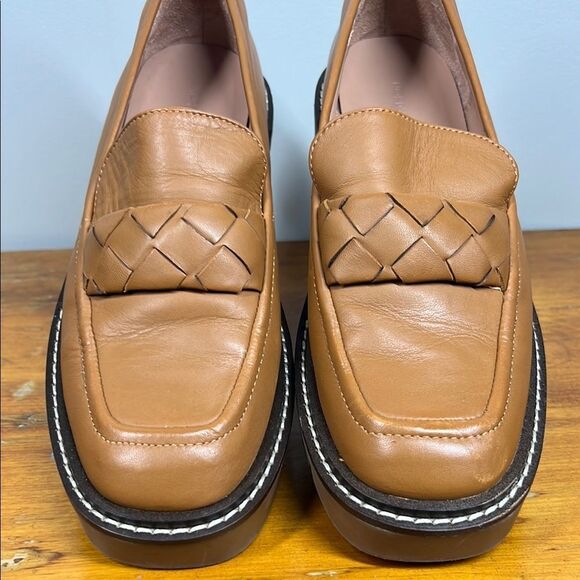 Nordstrom Tan Leather Loafers - Picture 4 of 9